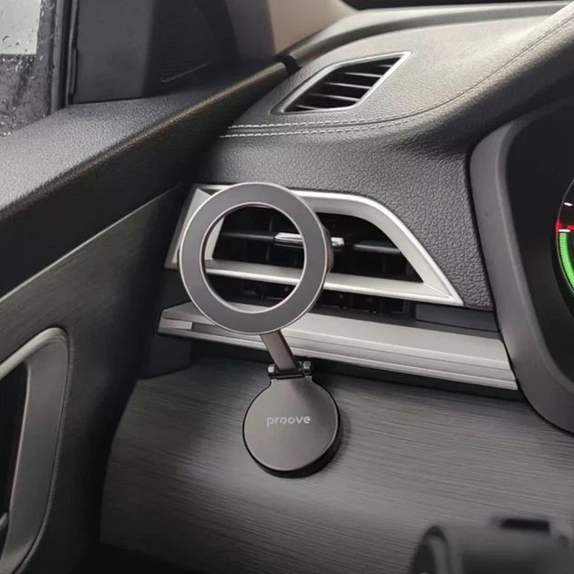 Автомобильный держатель Proove Hoop Stick-on Car Mount black - изображение 7