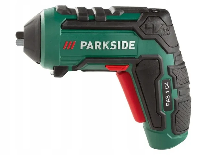 Аккумуляторная отвертка PARKSIDE PAS 4 C4, 1500 мАч, 5,5 Нм - Фото 4 Аккумуляторная отвертка PARKSIDE PAS 4 C4, 1500 мАч, 5,5 Нм - изображение 4