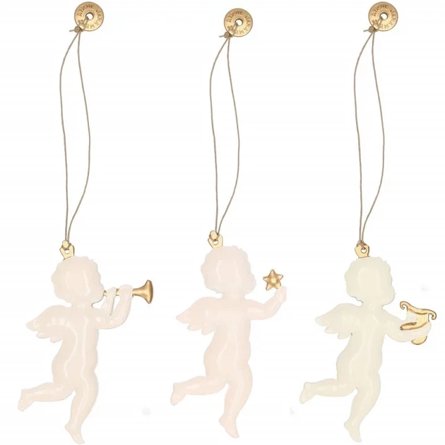 Ozdoby Świąteczne „Aniołki” Springos CA0757 3 szt. (5907719423647) - obraz 1