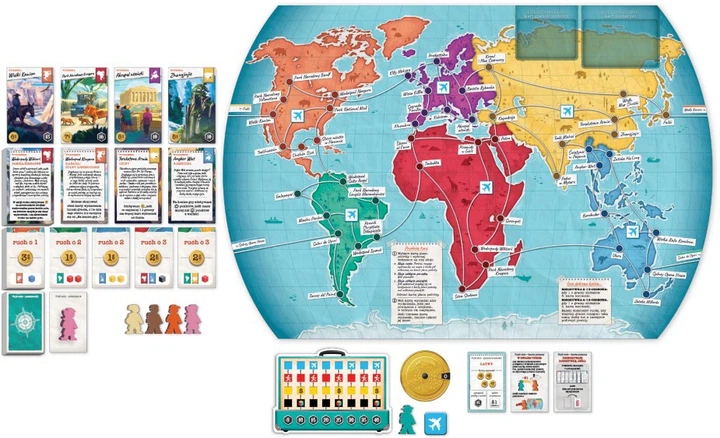 Gra planszowa Rebel Trekking przez świat (edycja polska) (5906954790620) - obraz 9