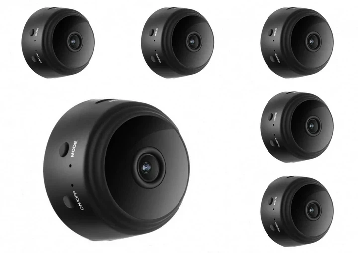 Мини IP камера ночное видение A9 Wi-Fi HD Black - изображение 5