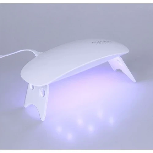 Мінілампа для сушіння гель-лаку Sun mini 6W USB для манікюру - Фото 5 Мінілампа для сушіння гель-лаку Sun mini 6W USB для манікюру - зображення 5