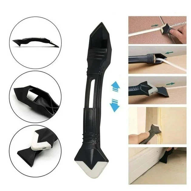 Силіконовий шпатель скребок для герметика та силікону SILICON TOWEL SCRAPER - зображення 6