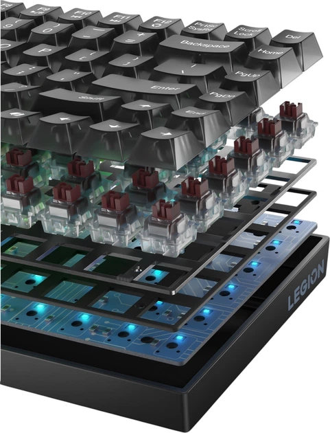 Klawiatura przewodowa Lenovo Legion K510 Mini Pro Gaming Keyboard USB (GY41Q32362) - obraz 13