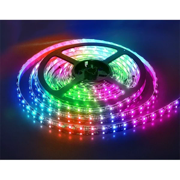 Комплект светодиодная RGB Led лента 5 м 5050 с блоком и пультом управления - изображение 9