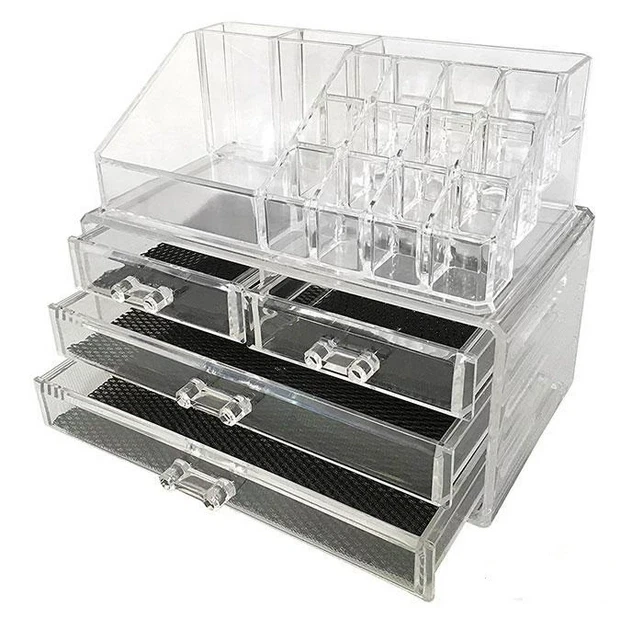 Органайзер Cosmetic Storage Box для косметики и аксессуаров настольный - изображение 3