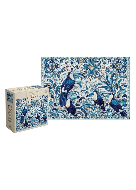 Пазли INTERDRUK тришарові Art on Tiles 1, 500 шт. (385086) - зображення 3