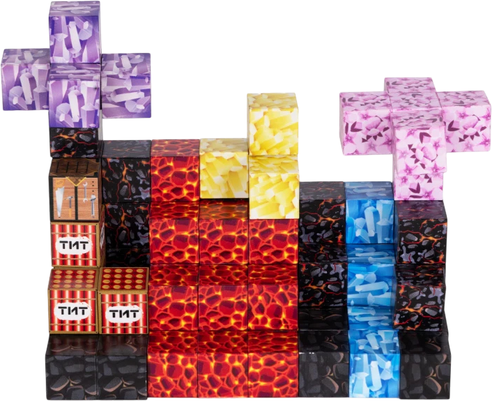 Klocki magnetyczne ModernHome by Multistore 86 elementów HC740682 (5905817008339) - obraz 2