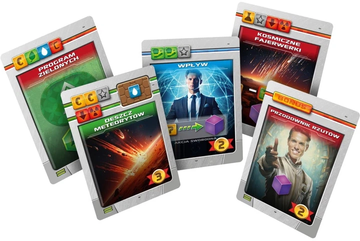 Dodatek do gry planszowej Rebel Terraformacja Marsa: Gra kościana - Misje (edycja polska) (5906954790699) - obraz 3