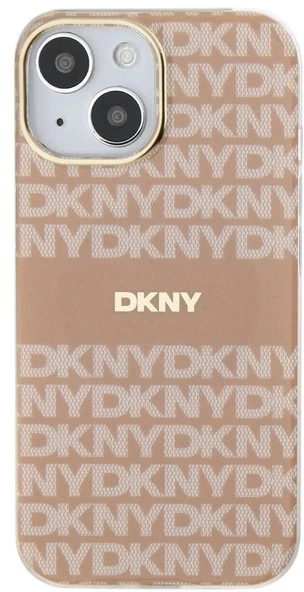 Панель DKNY IML Mono & Stripe MagSafe для Apple iPhone 15 Plus / 14 Plus Pink (3666339267681) - зображення 3