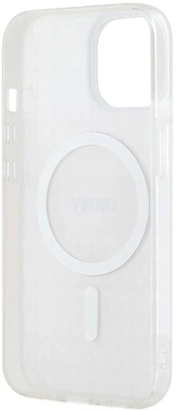 Панель DKNY IML Mono & Stripe MagSafe для Apple iPhone 15 Plus / 14 Plus Pink (3666339267681) - зображення 6