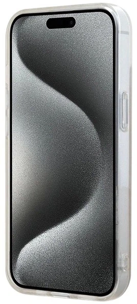 Панель DKNY IML Mono & Stripe MagSafe для Apple iPhone 15 Plus / 14 Plus Pink (3666339267681) - зображення 7