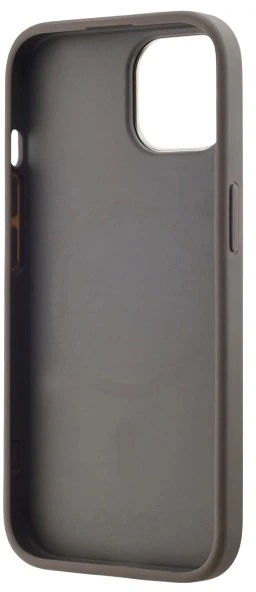 Панель DKNY Leather Checkered Mono Pattern MagSafe для Apple iPhone 15 Plus Beige (3666339259983) - зображення 6