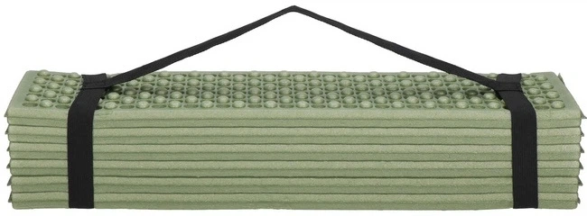 Mata piankowa do siedzenia Springos PM0010 182 x 60 cm zielona (5907719478876) - obraz 1