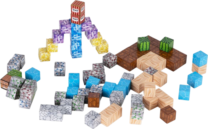 Klocki magnetyczne ModernHome by Multistore 88 elementów HC740656 (5905817008360) - obraz 5