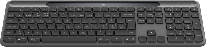Klawiatura bezprzewodowa Logitech K980 Signature Slim Solar+ Nordic Bluetooth (920-013762) - obraz 2