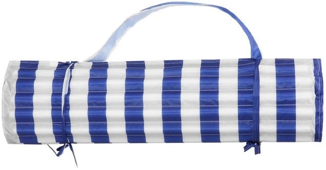 Mata na plażę Springos PM0020 180 x 60 cm biało-granatowa (5907719497907) - obraz 1