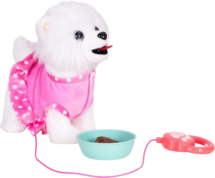 Інтерактивна собачка ModernHome by Multistore ходить на повідку та виляє хвостом HC750206 (5905817008513) - зображення 4