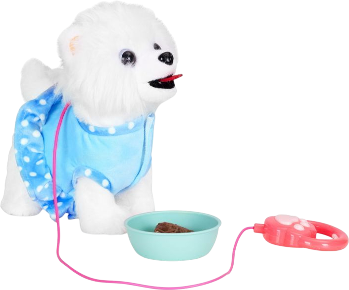 Інтерактивна собачка ModernHome by Multistore ходить на повідку та виляє хвостом HC750206-8 (5905817011674) - зображення 4