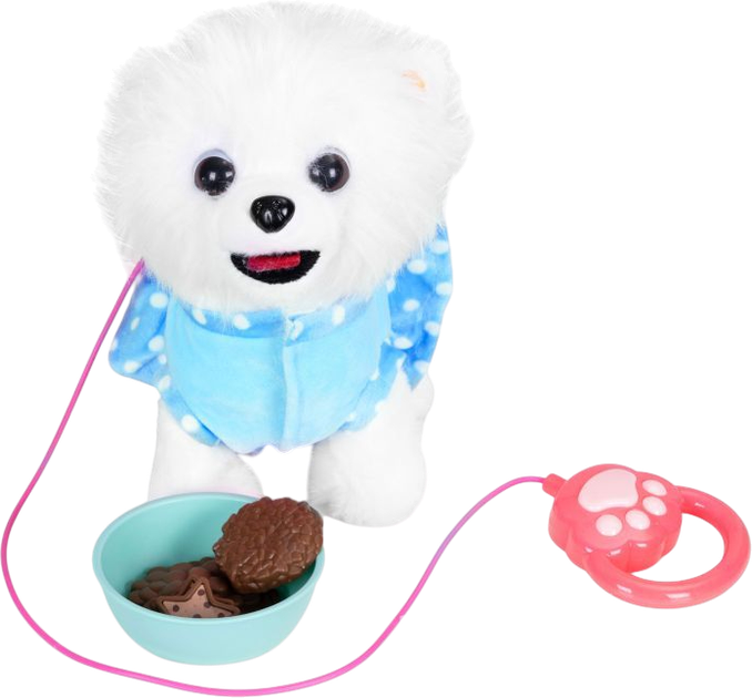 Інтерактивна собачка ModernHome by Multistore ходить на повідку та виляє хвостом HC750206-8 (5905817011674) - зображення 3