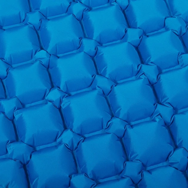 Materac dmuchany turystyczny Springos PM048 190 x 58 x 4 cm Niebieski (5907719479675) - obraz 9