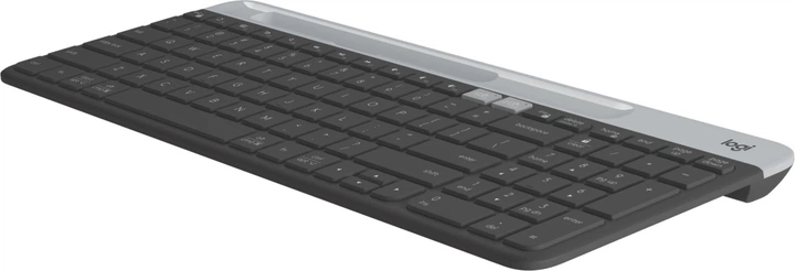 Клавіатура бездротова Logitech K580 Slim Multi-Device Nordic Wireless Graphite (920-009274) - зображення 4