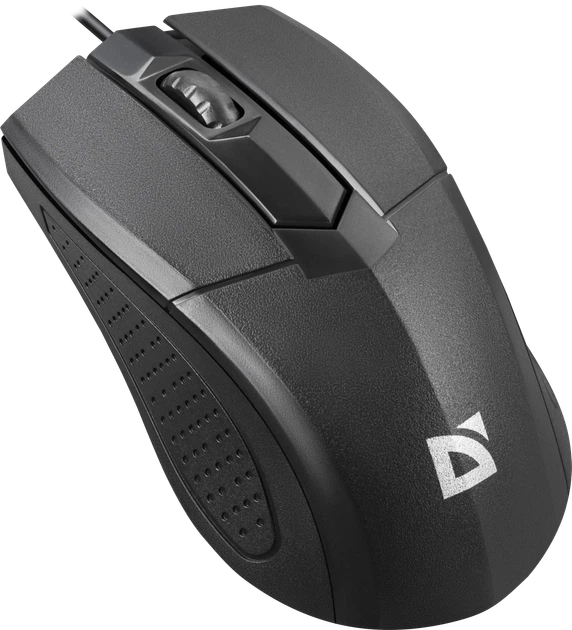Миша DEFENDER Optimum MB-270 USB чорна,3 кнопки,1000 dpi - Фото 1 Миша DEFENDER Optimum MB-270 USB чорна,3 кнопки,1000 dpi - зображення 1