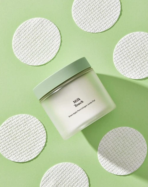 Патчі Milk Touch Green Apple Pore Collagen Jumbo очищувальні 60 шт (8809684561997) - зображення 3