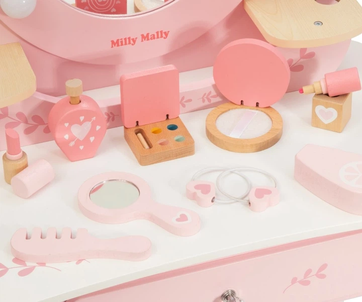 Деревяний туалетний столик Milly Mally Elly Pink (5907090700887) - зображення 6