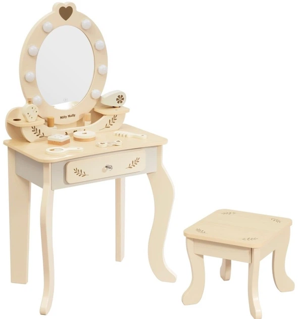 Деревяний туалетний столик Milly Mally Elly Natural (5907090700894) - зображення 3