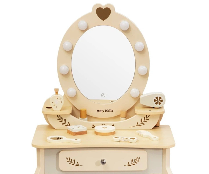 Деревяний туалетний столик Milly Mally Elly Natural (5907090700894) - зображення 4