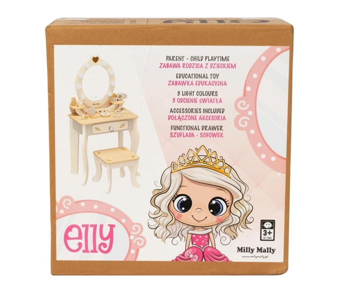 Деревяний туалетний столик Milly Mally Elly Natural (5907090700894) - зображення 12