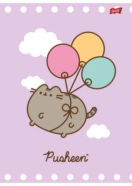 Набір зошитів St.Majewski Pusheen A4 32 аркуші у клітинку 15 шт (5903235679711) - зображення 3