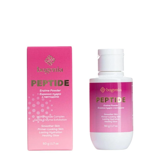 Ензимна пудра для вмивання з пептидами Bogenia Peptide Enzyme Powder 50 г - Фото 1 Ензимна пудра для вмивання з пептидами Bogenia Peptide Enzyme Powder 50 г - изображение 1
