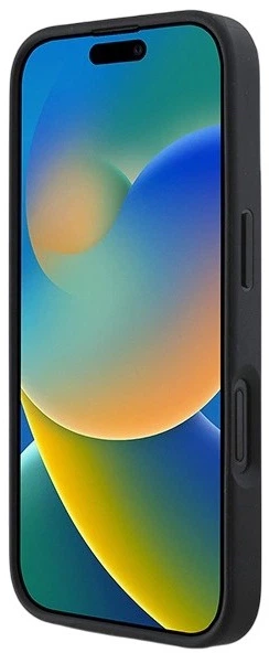 Etui DKNY Checkered Pattern Magsafe do Apple iPhone 16 Black (3666339333157) - obraz 7