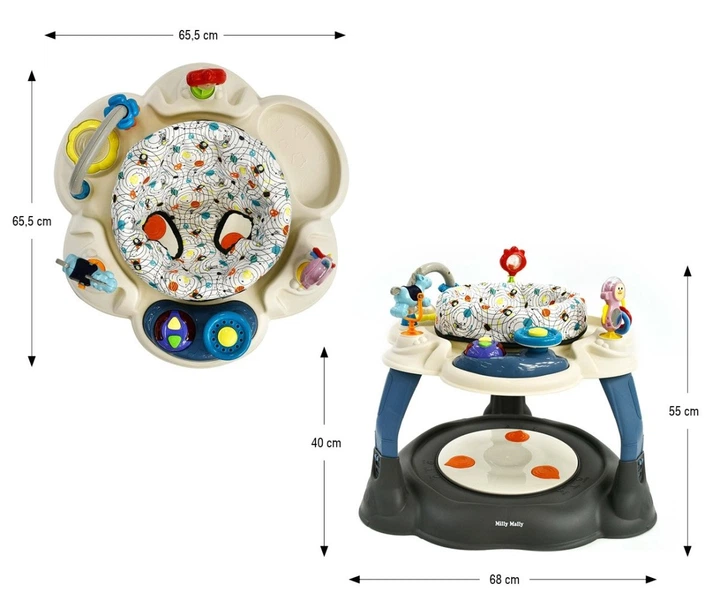 Wielofunkcyjne Centrum Aktywności Milly Mally Twist Galactic (5907090700849) - obraz 7