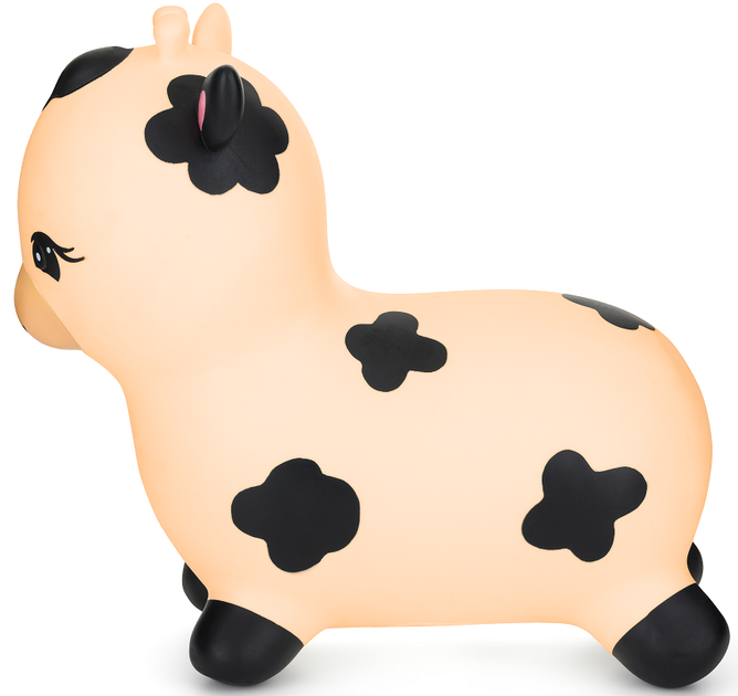 Skoczek dla dzieci Feedo Krowa Kremowy (F188834) (8596202013334) - obraz 4