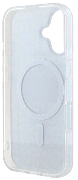 Etui DKNY Repeat Texture Pattern With Stripe do Apple iPhone 16 Black (3666339335502) - obraz 6