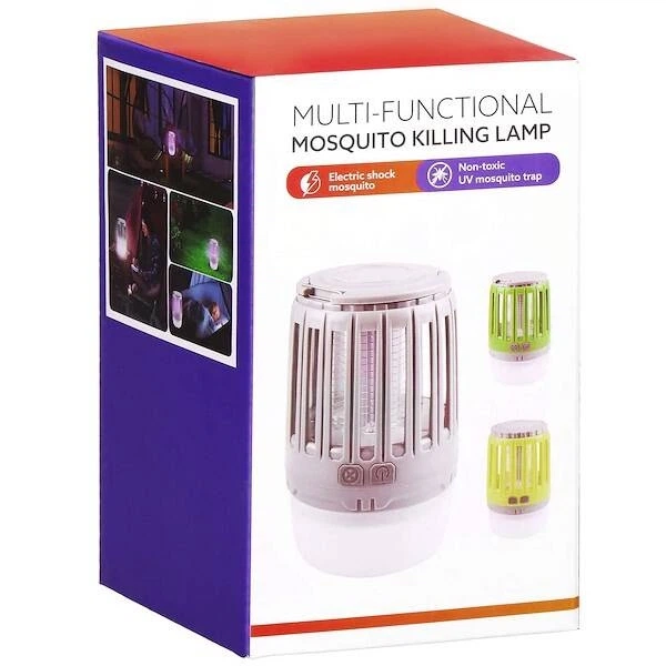 Lampa owadobójcza UV Springos GA0066 na komary muchy ćmy  (5907719478470) - obraz 5