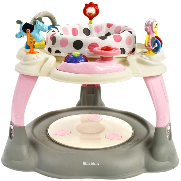 Wielofunkcyjne Centrum Aktywności Milly Mally Twist Pastel Dots (5907090700856) - obraz 1