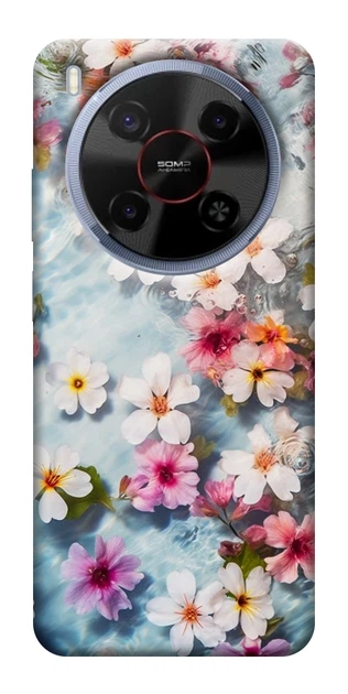 Чехол Floating flowers для ZTE Nubia V70 Max - Фото 1 Чехол Floating flowers для ZTE Nubia V70 Max - изображение 1