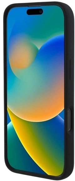 Etui DKNY Silicone White Printed Logo MagSafe do Apple iPhone 16 Black (3666339335106) - obraz 7