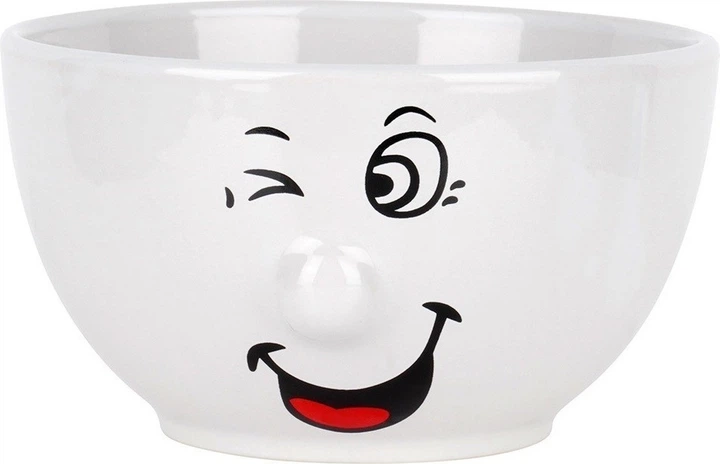 Zestaw misek Siaki Collection Buźki ceramicznych Biały 550 ml 6 szt (5904316488505) - obraz 6
