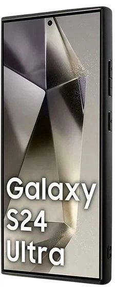 Etui DKNY Leather Checkered Mono Pattern MagSafe do Samsung Galaxy S24 Ultra Black (3666339276829) - obraz 7