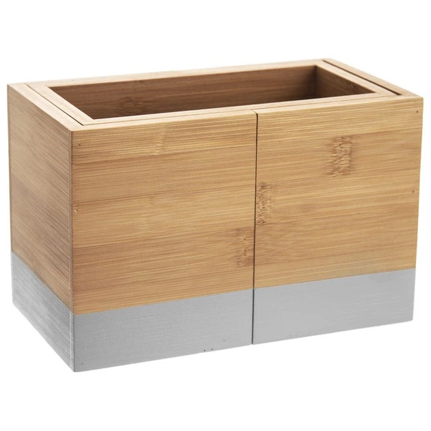 Stojak na sztućce Orion drewniany 27 x 10 x 12 cm (8592381181048) - obraz 9