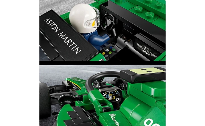 Конструктор LEGO Сейфті-кар Aston Martin і AMR23 564 деталей (76925) - изображение 6