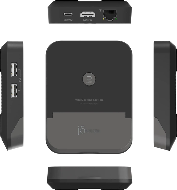 Stacja dokująca j5create Nintendo Switch (JCD620-N) - obraz 4
