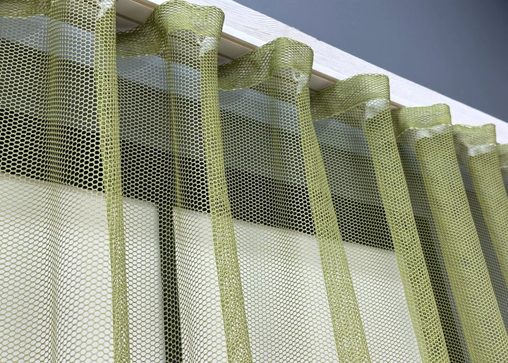 Кухонная арка VR-Textil № 000к грек-сетка "Соти" оливковая 280х160 см (51-248) - изображение 7