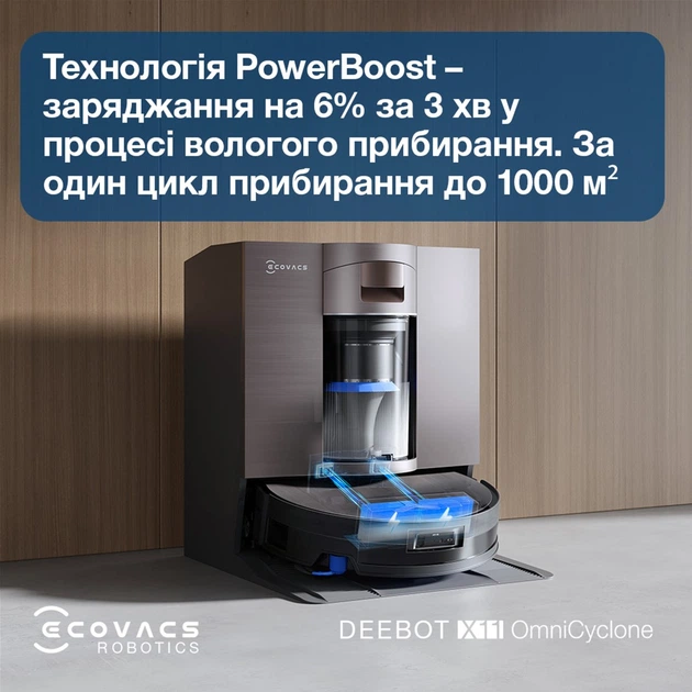 Робот-пылесос Ecovacs DEEBOT X11 OMNICYCLONE – фото, отзывы