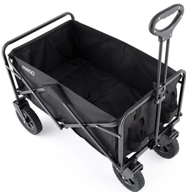 Візок транспортний Feedo Donkey F191943 складний Чорний (8596202015710) - зображення 4